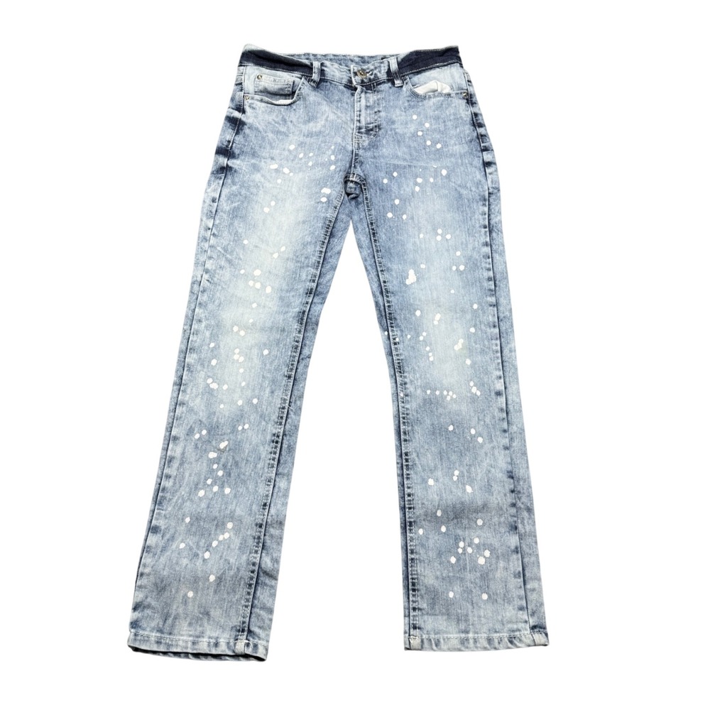 Southpole Jeans Acid Wash Stretch Denim Casual Pants Kids Size‎ 16